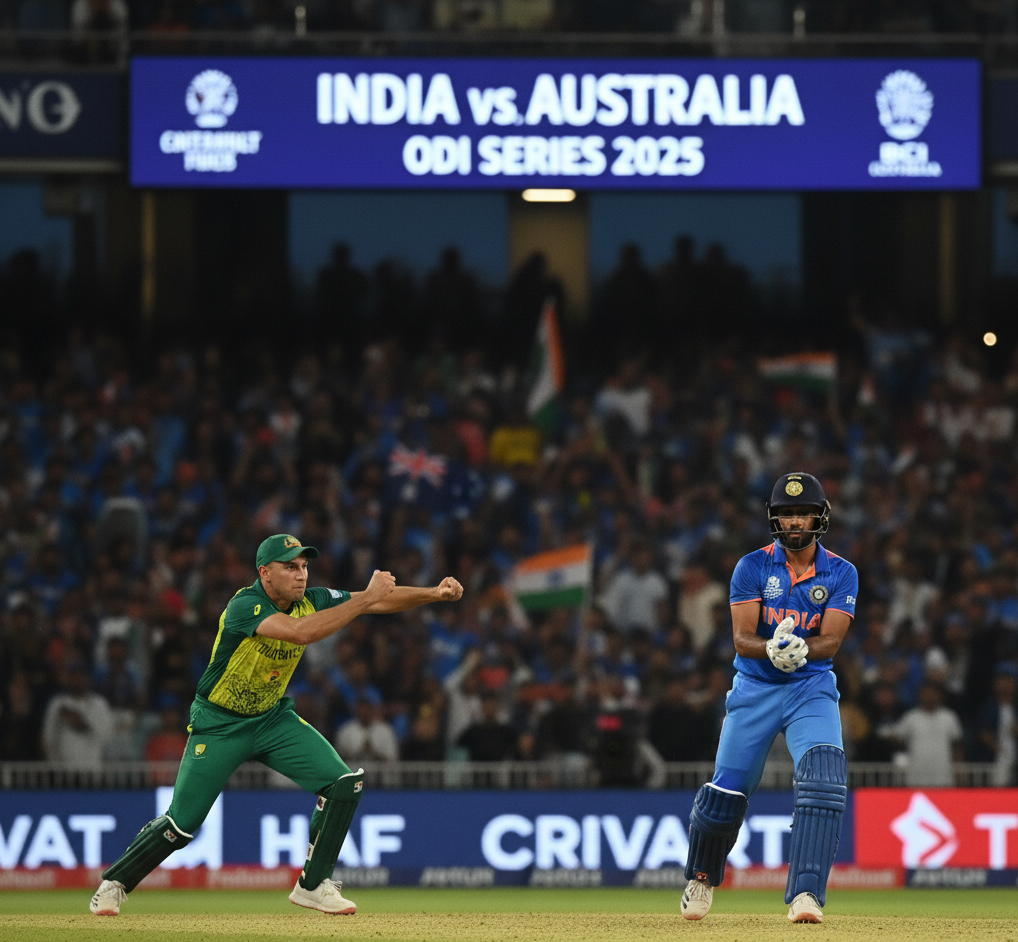 A New Era of Rivalry: Previewing the India vs. Australia ODI Series 2025