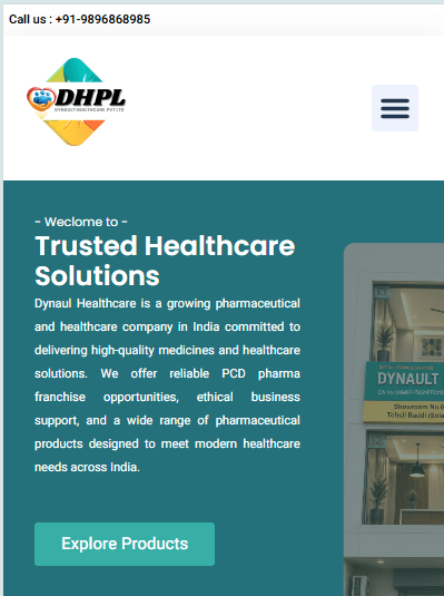 Dynault Healthcare Development by Digital Rajbhar