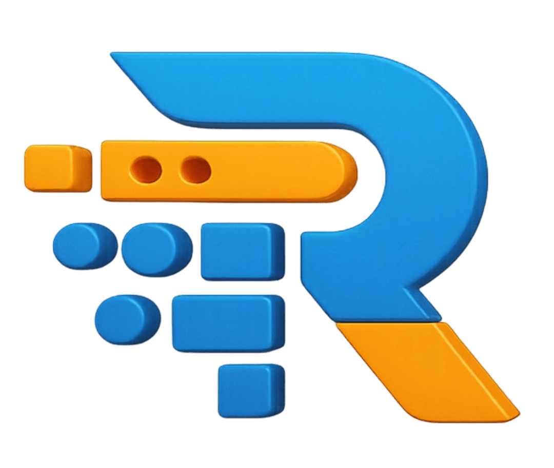 logo R- digital rajbhar